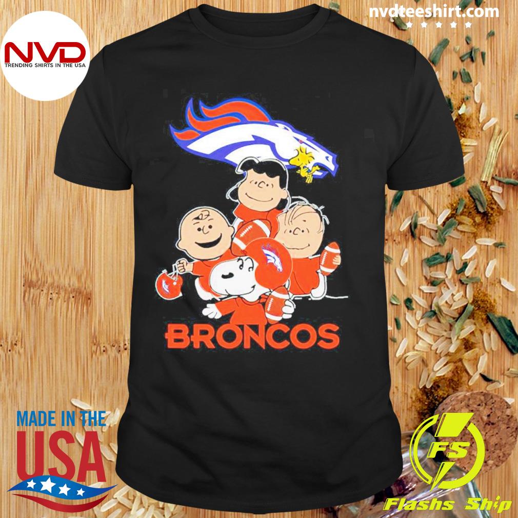 Snoopy Cool Denver Broncos Shirt - High-Quality Printed Brand