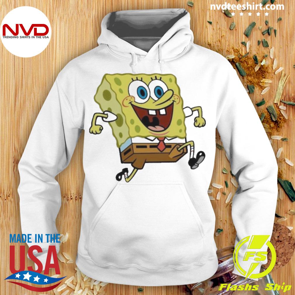 Trippy spongebob outlet hoodie