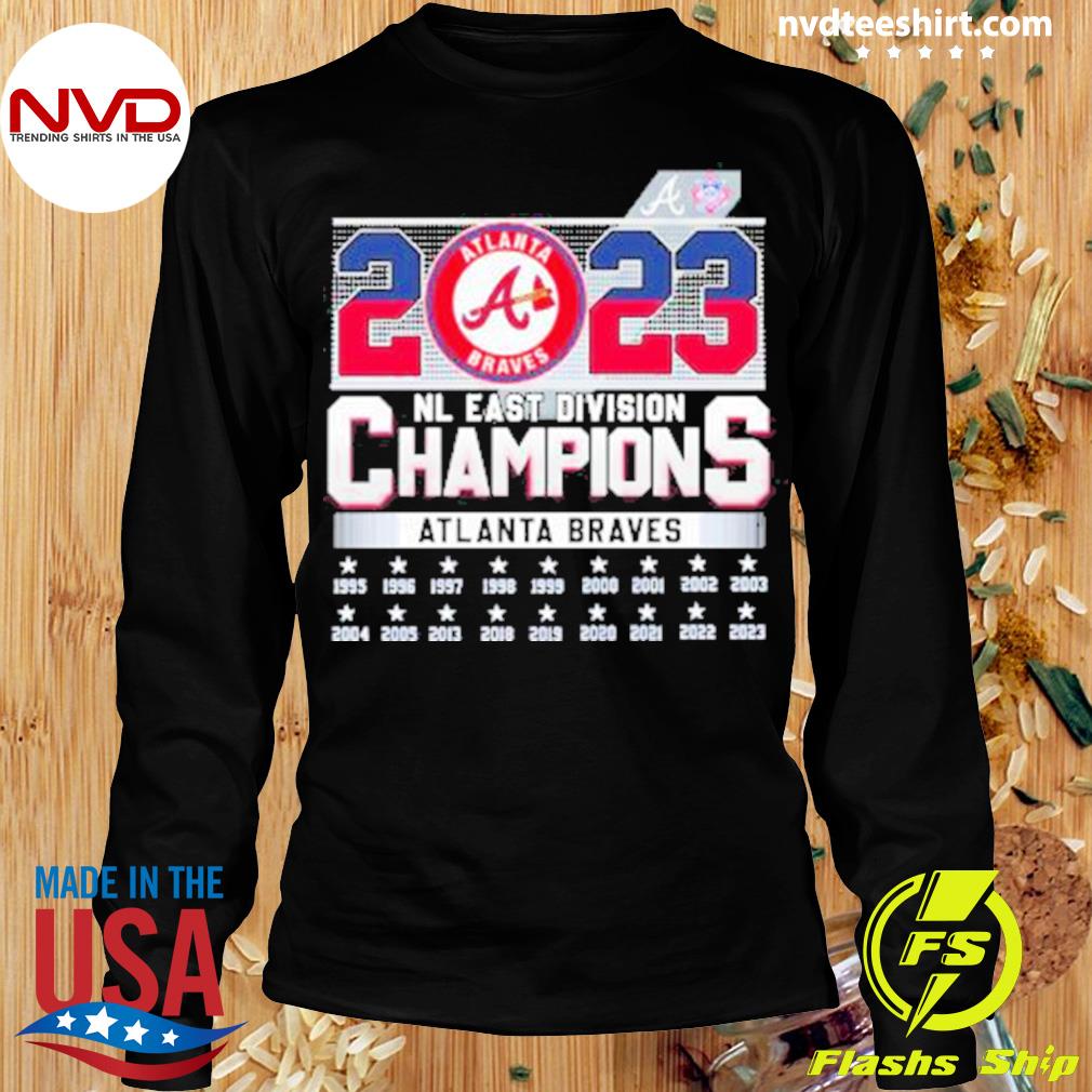 Official Nl East Division Champions Atlanta Braves 2023 1995 2023
