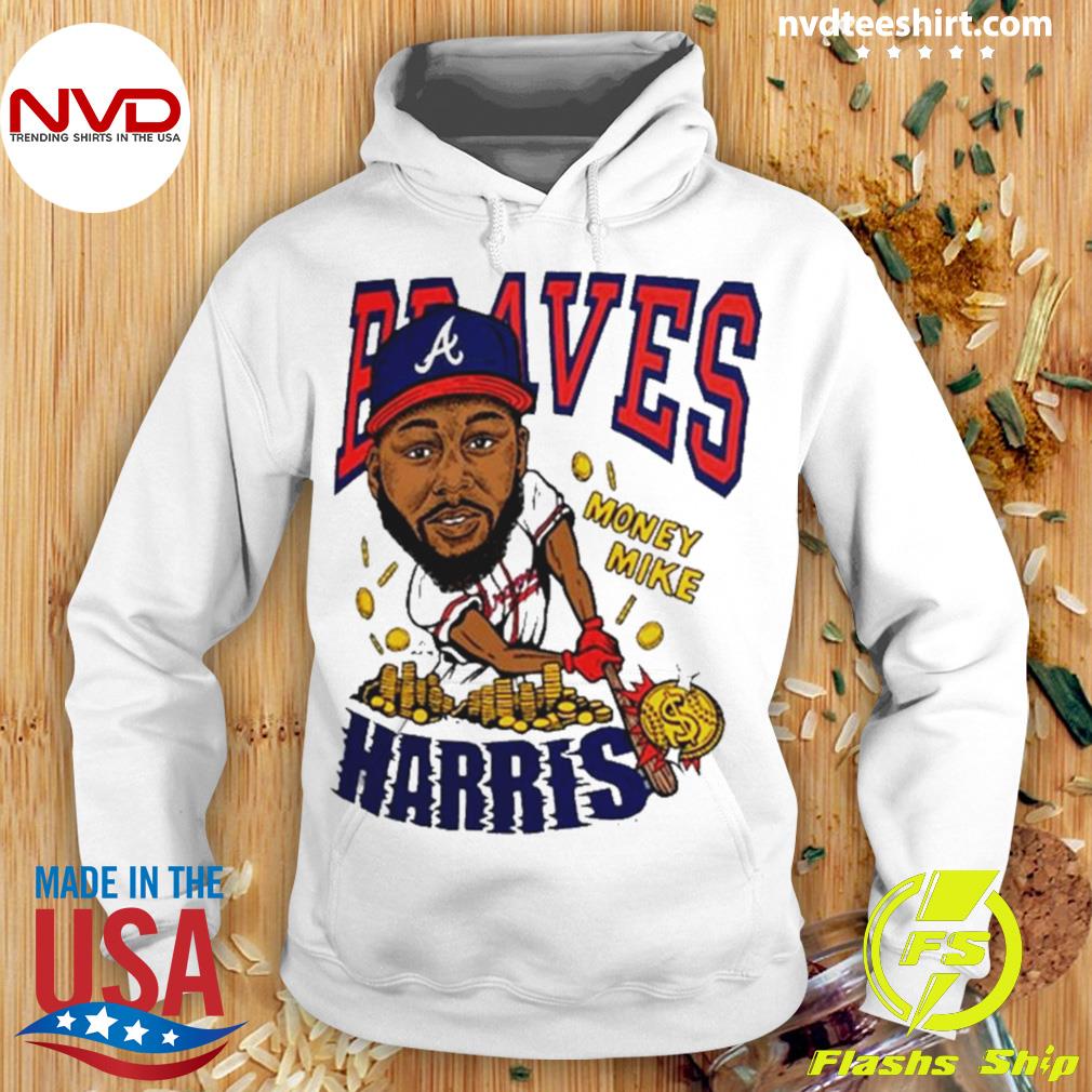 Michael Harris II Atlanta Braves Money Mike Caricature shirt, hoodie,  sweater, long sleeve and tank top