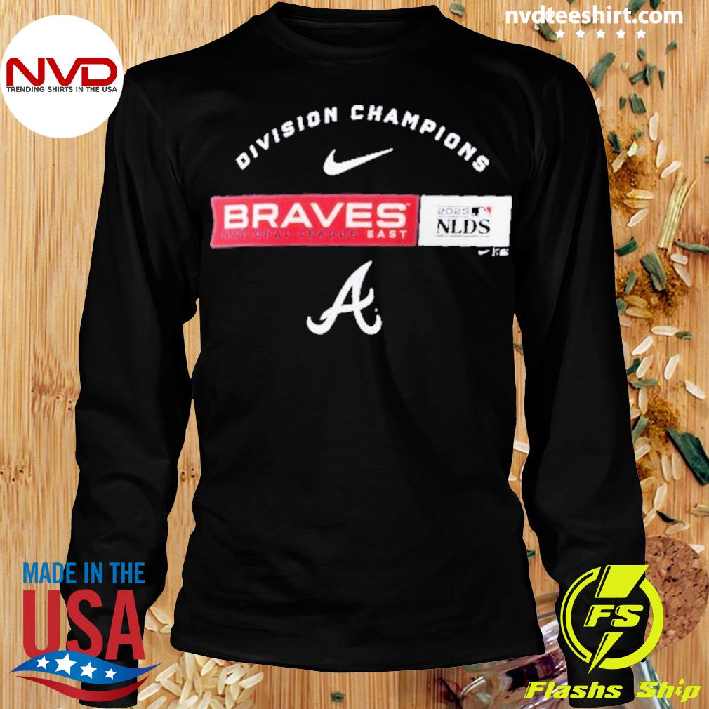Original Atlanta braves nike 2023 nl east division champions shirt, hoodie,  sweater, long sleeve and tank top