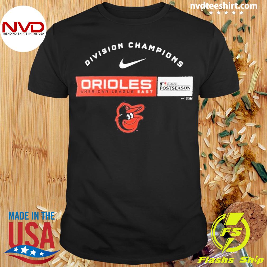 Nike Men's 2023 Division Champions Baltimore Orioles T-Shirt