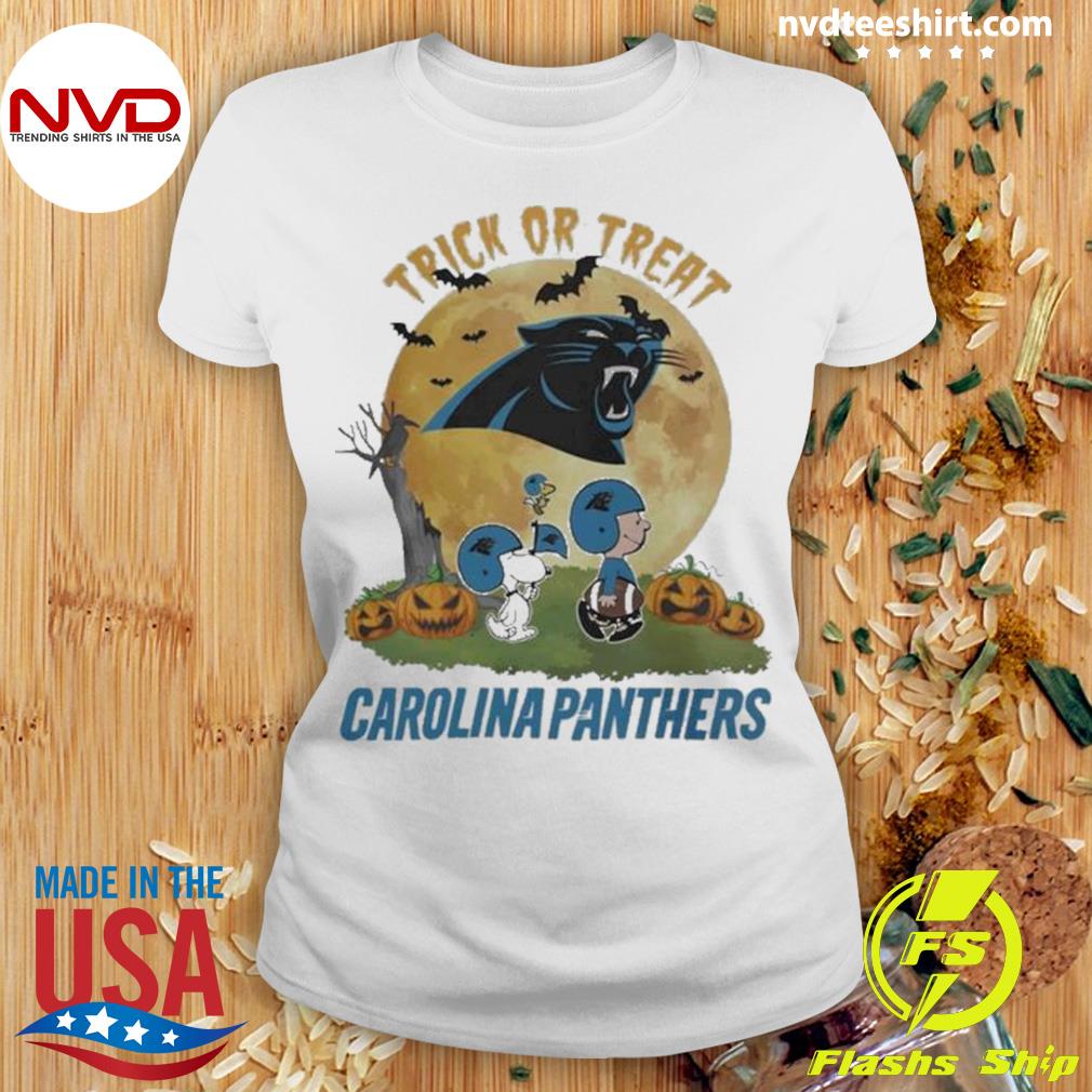 Snoopy Trick Or Treat Halloween Carolina Panthers 2023 Shirt, hoodie,  sweater, long sleeve and tank top