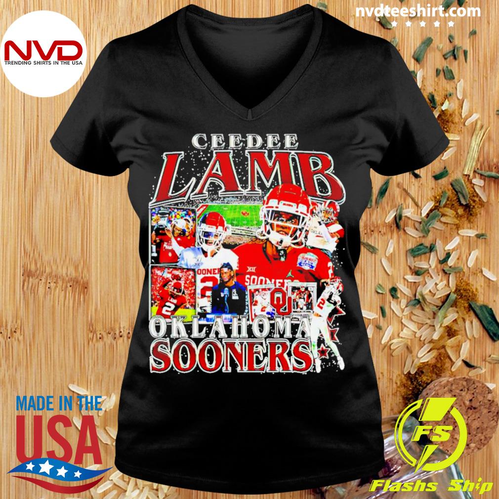 Ceedee Lamb Oklahoma Sooners retro shirt