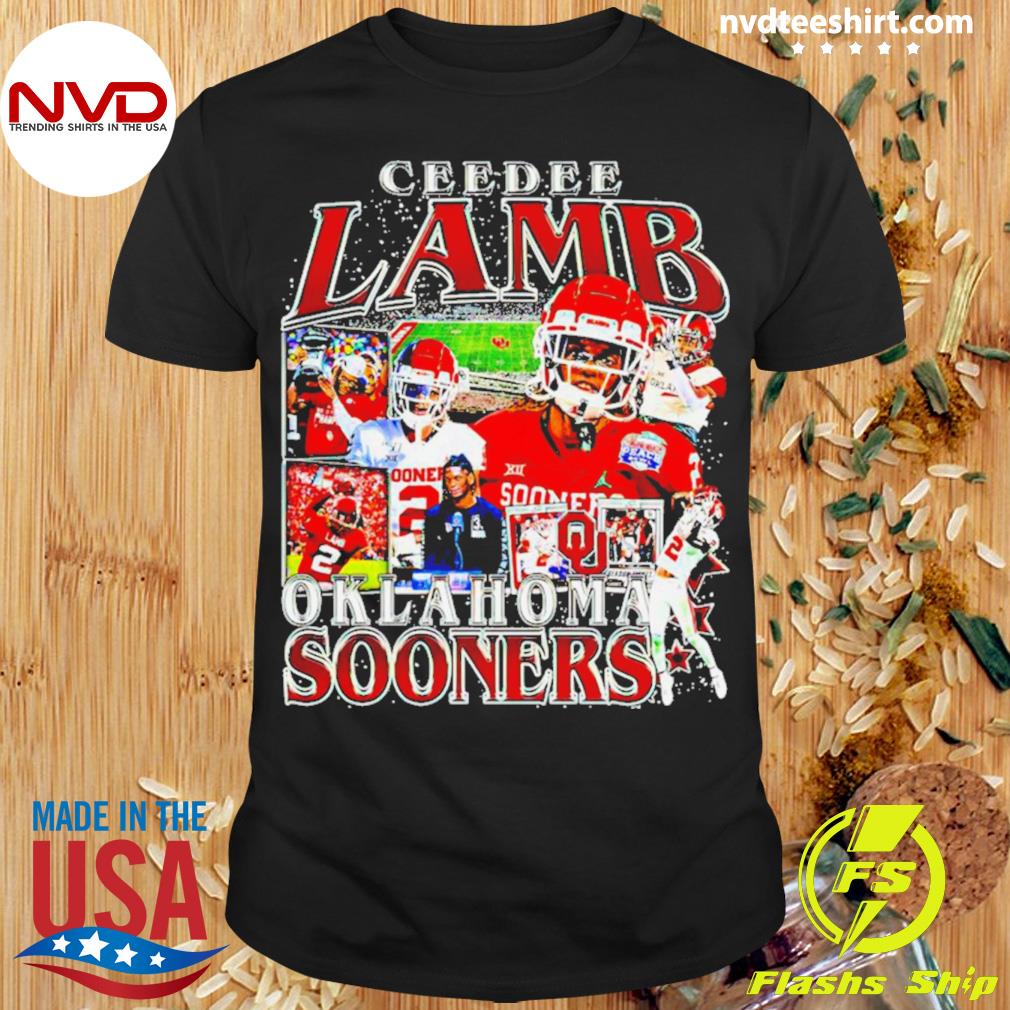 Ceedee Lamb Oklahoma Sooners Retro Shirt