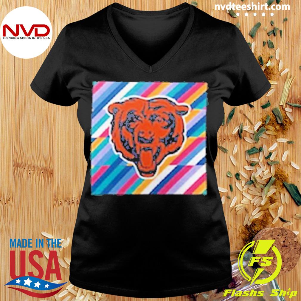 Design chicago Bears Nike 2023 Nfl Crucial Catch Sideline T-Shirt