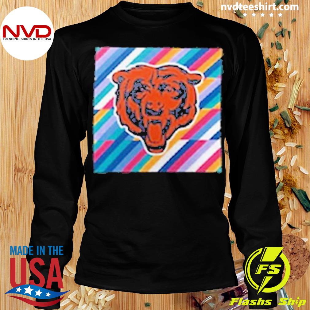 Design chicago Bears Nike 2023 Nfl Crucial Catch Sideline T-Shirt