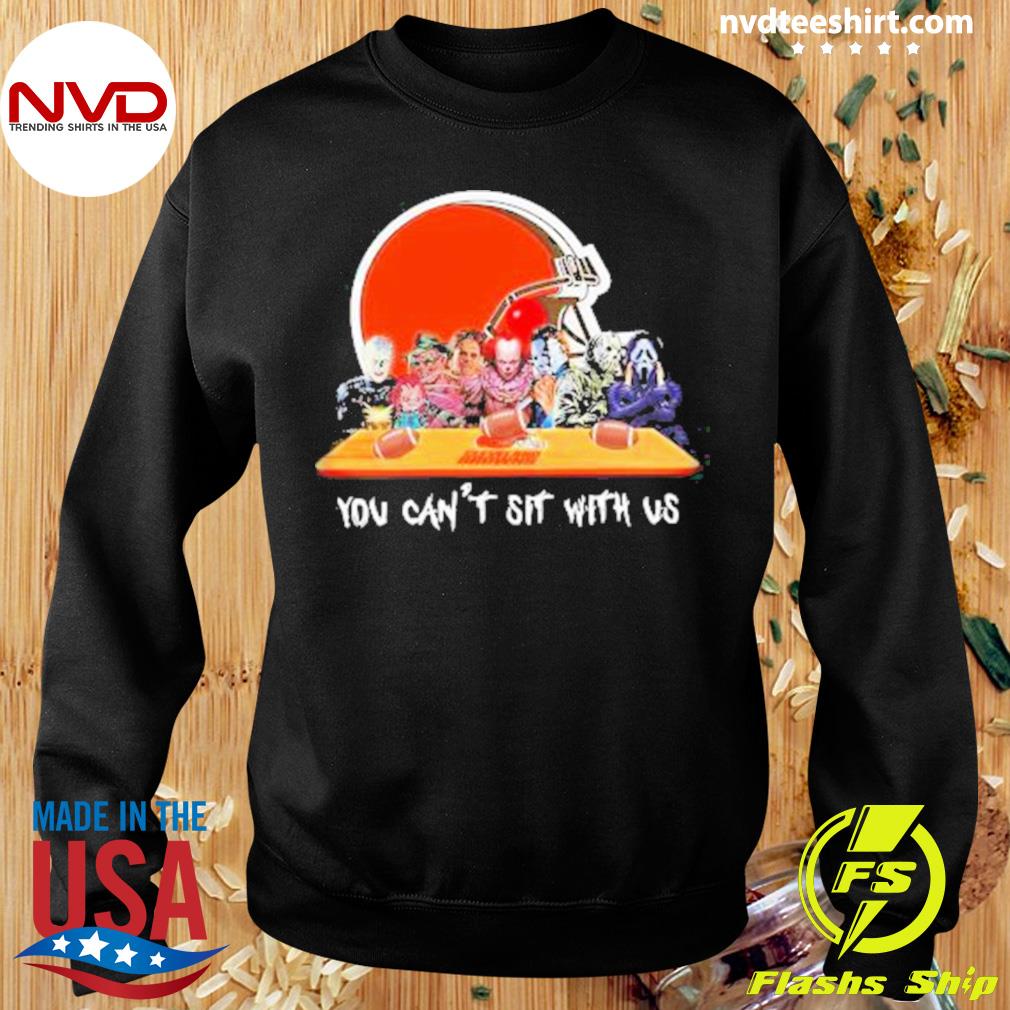 Horror Characters Subway You Can't Sit with Us 2023 Shirt, hoodie, sweater,  long sleeve and tank top