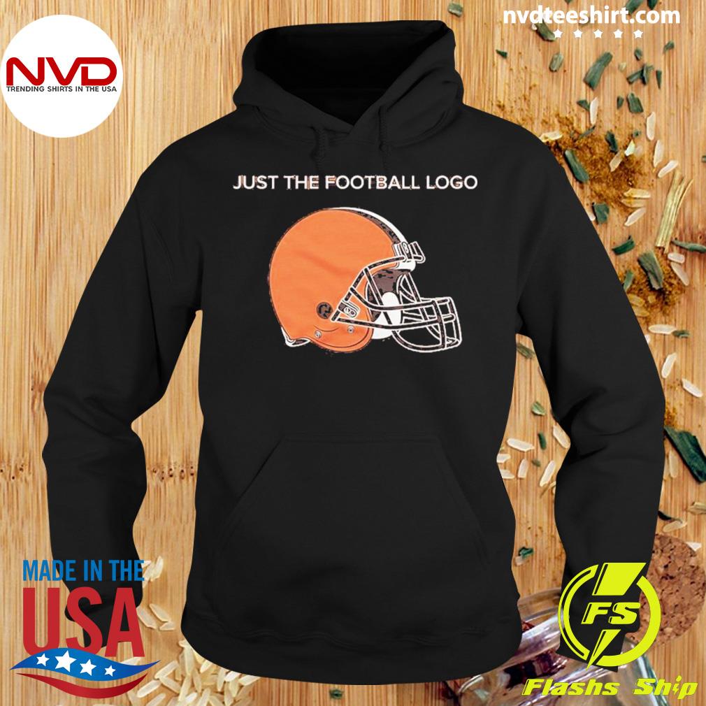 Cleveland browns just the Football logo shirt, hoodie, sweater