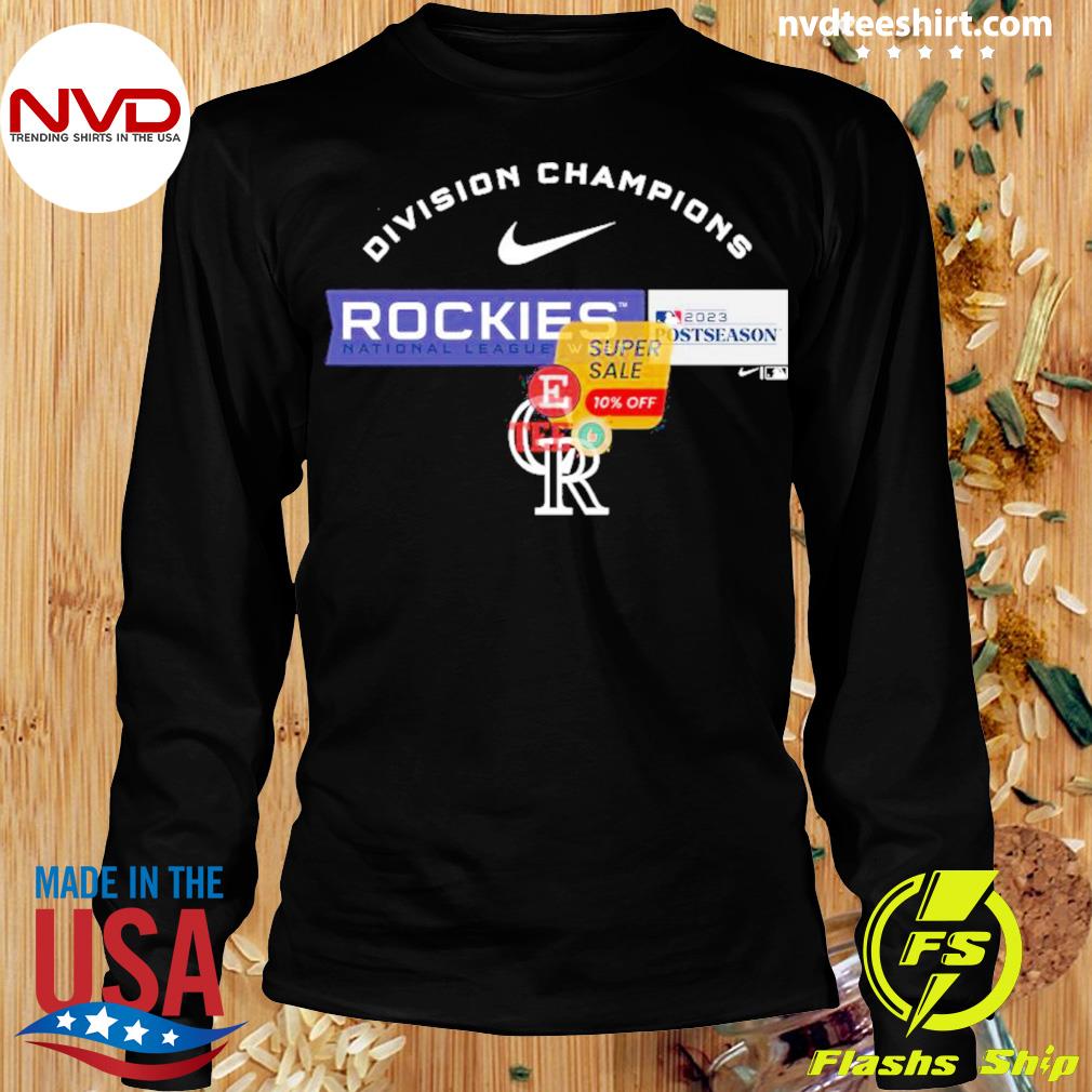 Colorado Rockies Nike 2023 Postseason Shirt