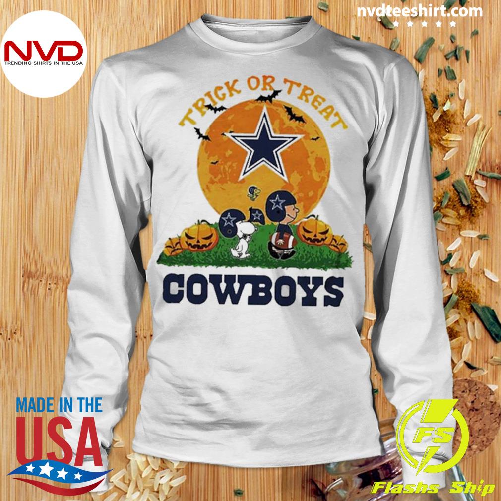 Snoopy Trick Or Treat Halloween Dallas Cowboys 2023 T-shirt, hoodie,  sweater, long sleeve and tank top