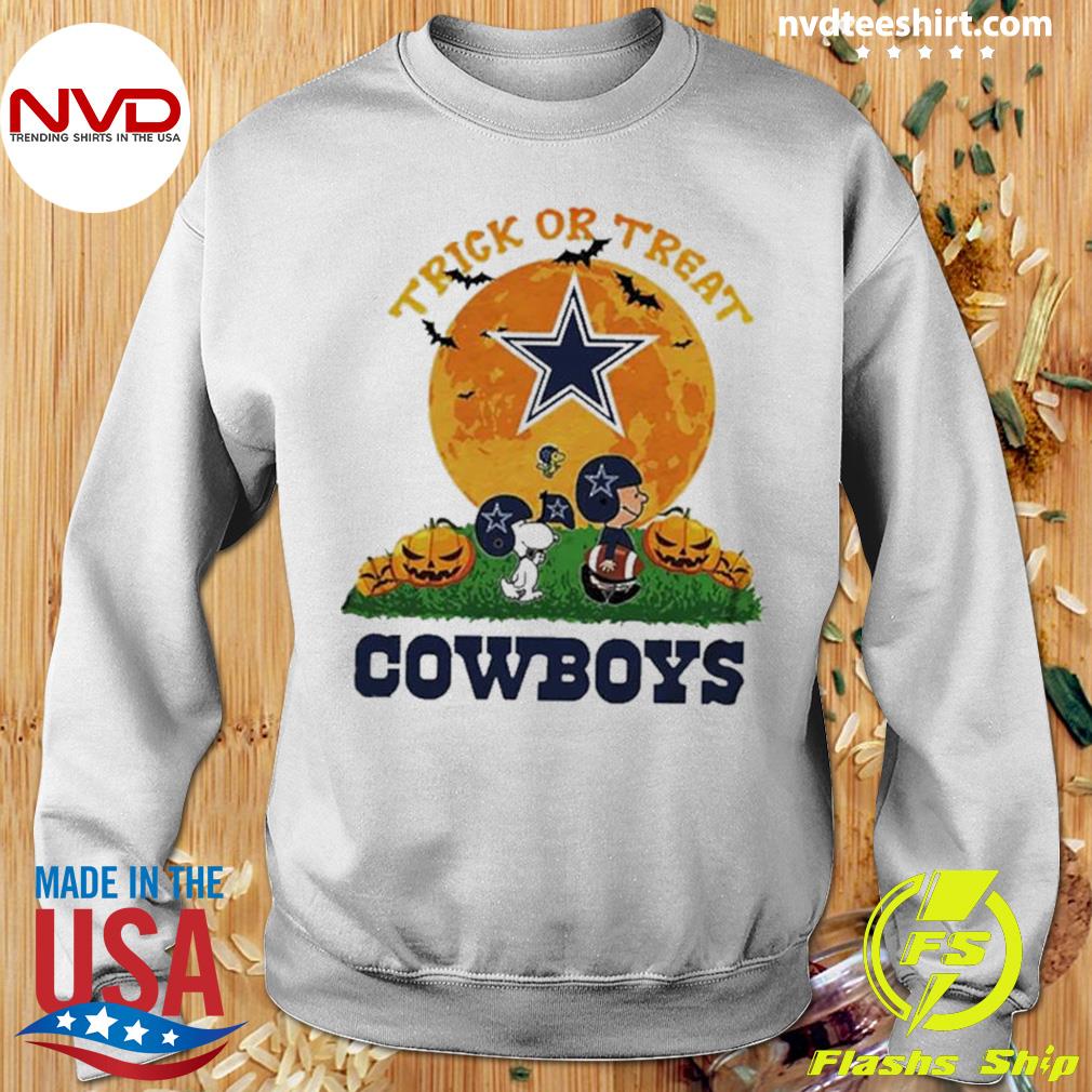 Snoopy Trick Or Treat Halloween Dallas Cowboys 2023 T-shirt, hoodie,  sweater, long sleeve and tank top