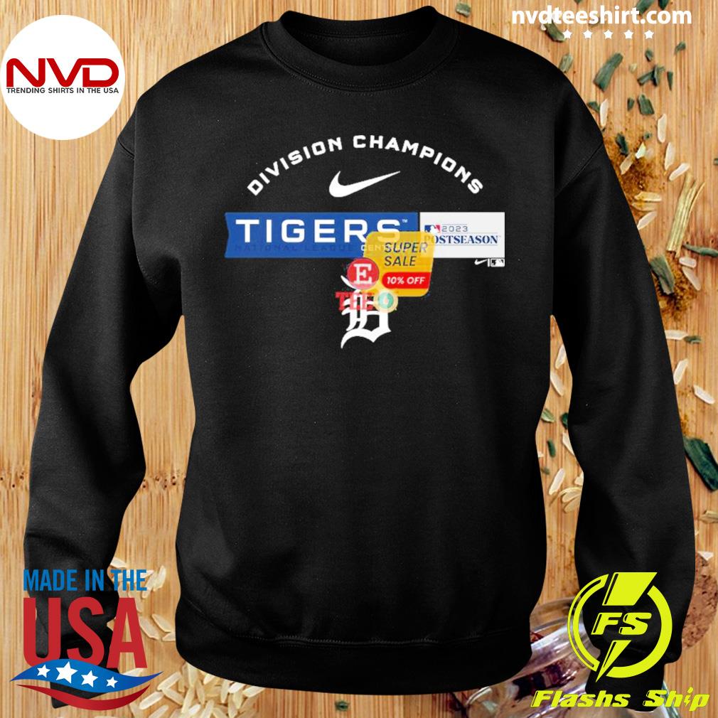 Detroit Tigers Central Division Champs 2023 Postseason shirt, hoodie,  sweater, long sleeve and tank top