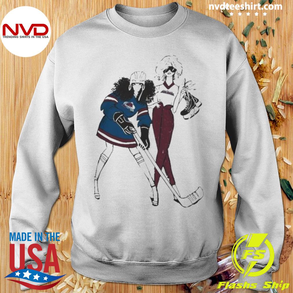 Official G III 4Her by Carl Banks Heather Gray Colorado Avalanche Hockey  Shirt, hoodie, sweater, long sleeve and tank top