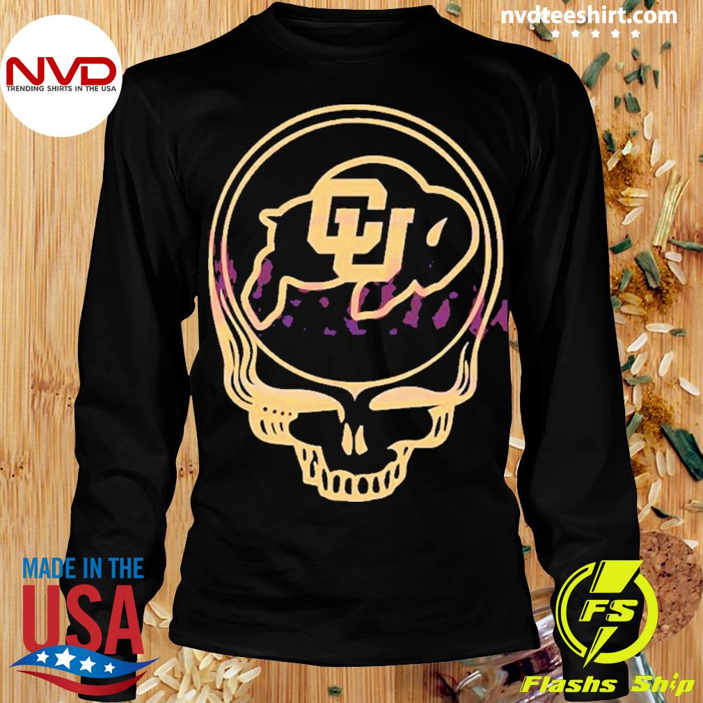 Grateful Dead Colorado Buffaloes Steal Your Face shirt, hoodie