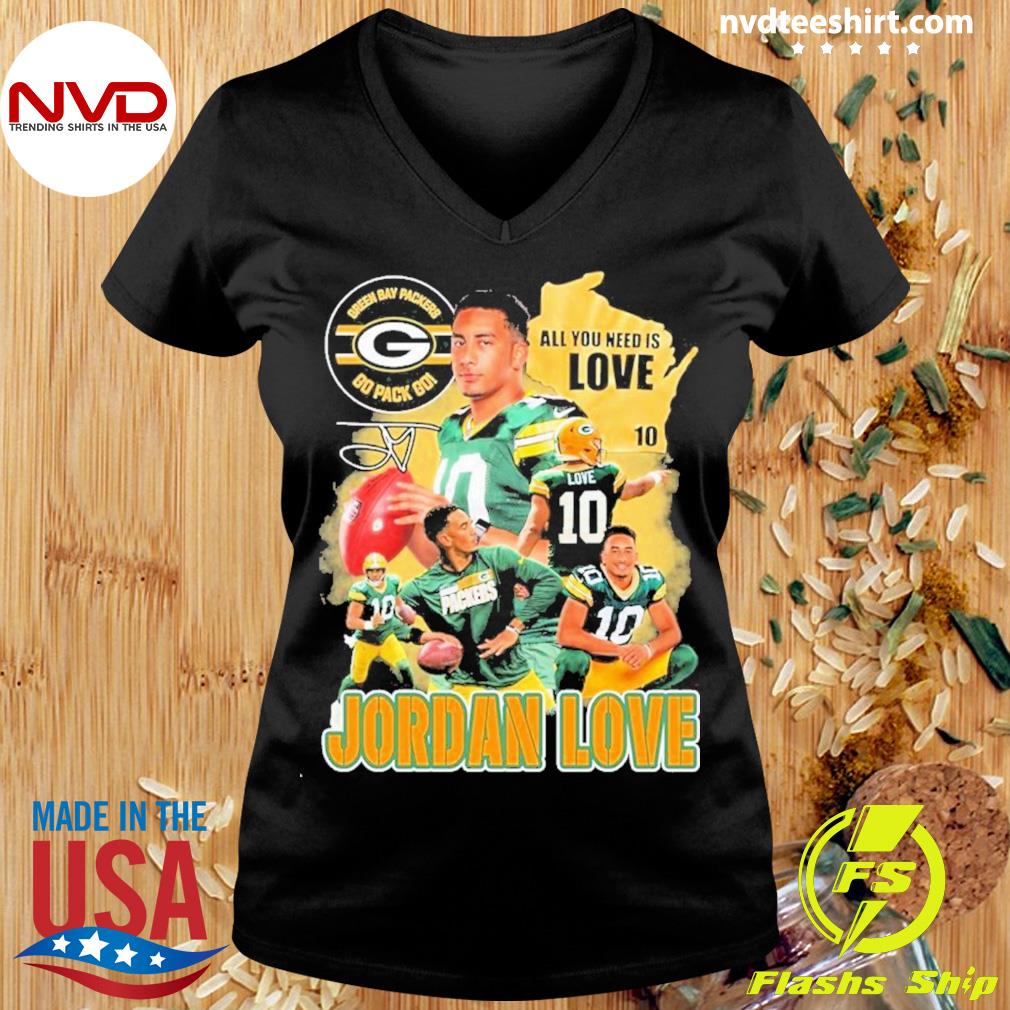 Shirts, Green Bay Packers Jordan Love Tshirt