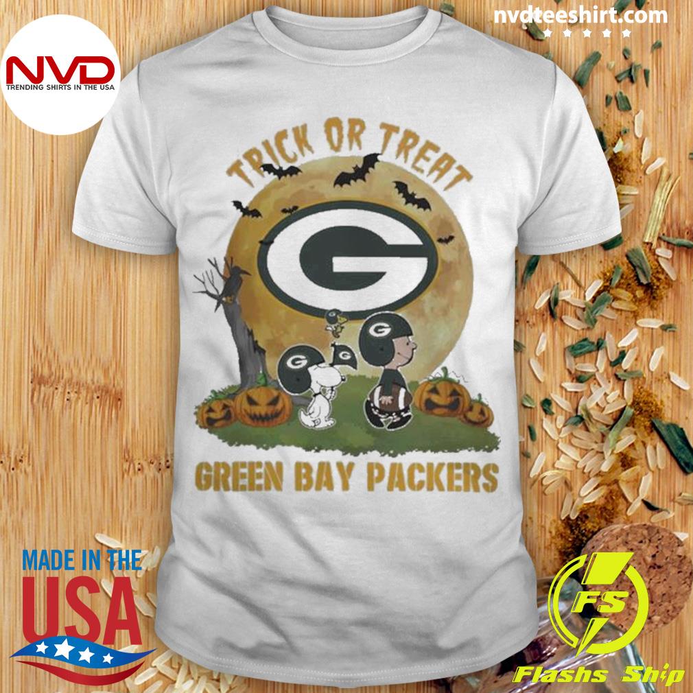 Snoopy Trick Or Treat Halloween Green Bay Packers shirt, hoodie