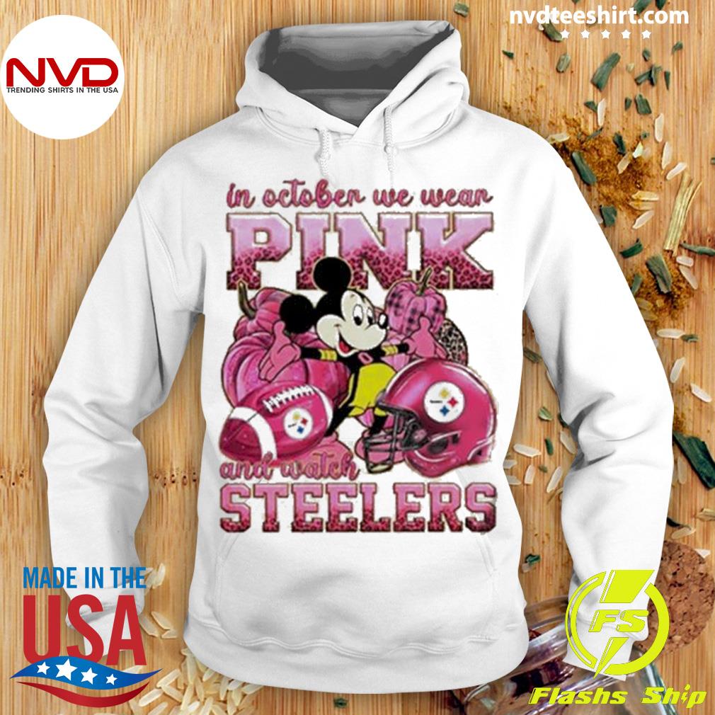 In October we wear pink and watch San Francisco 49ers Mickey