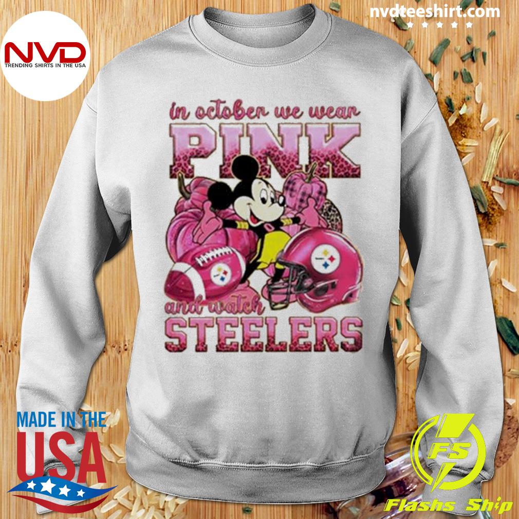 In October we wear pink and watch San Francisco 49ers Mickey