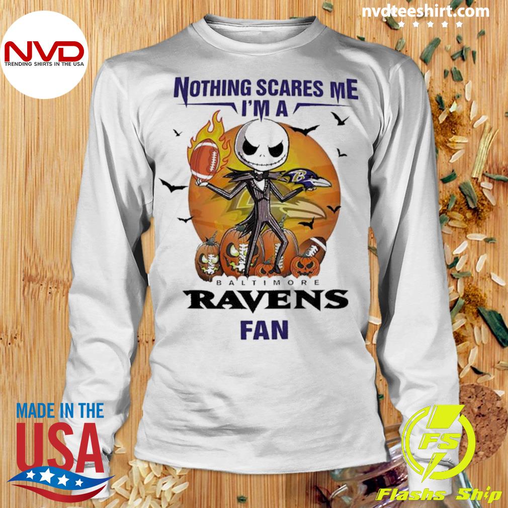 Jack Skellington nothing scares me I'm a Washington Commanders fan