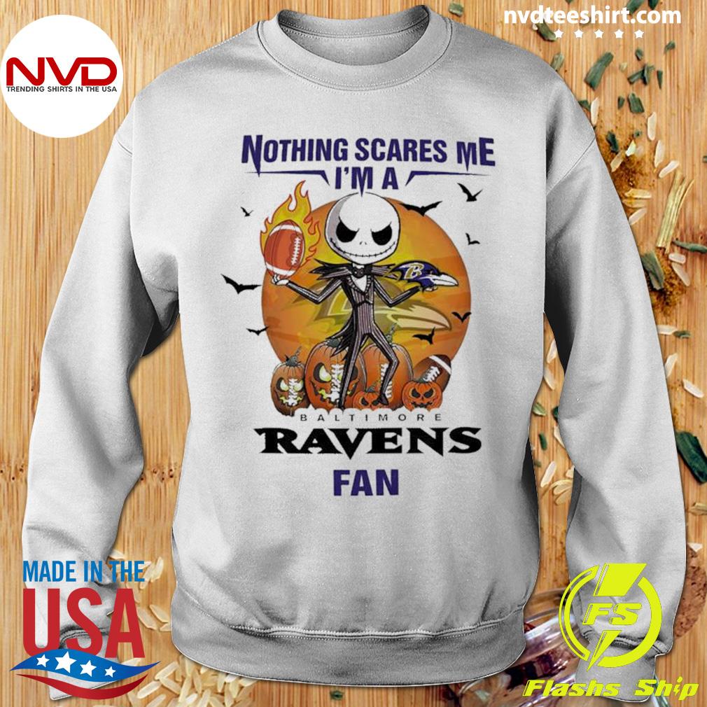 Jack Skellington nothing scares me I'm a Washington Commanders fan