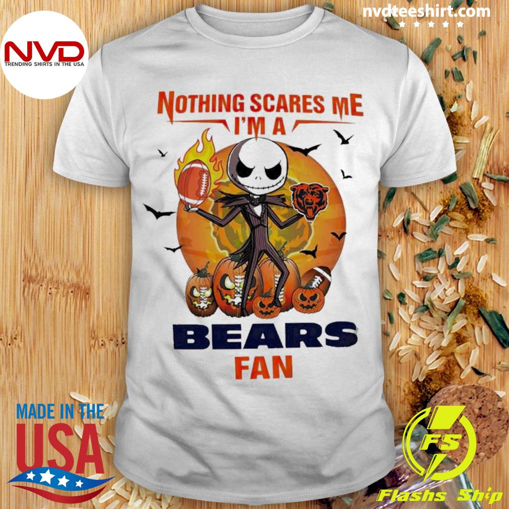 Chicago Bears Jack Skellington This Is The Nightmare Halloween 2023 Shirt