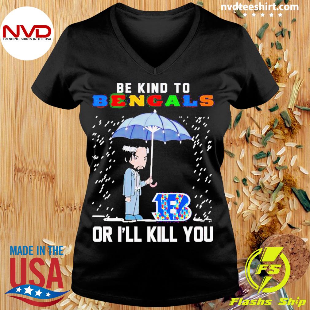 John Wick Be Kind Autism Chicago Bears Or Ill Kill You T Shirt - Bring Your  Ideas, Thoughts And Imaginations Into Reality Today