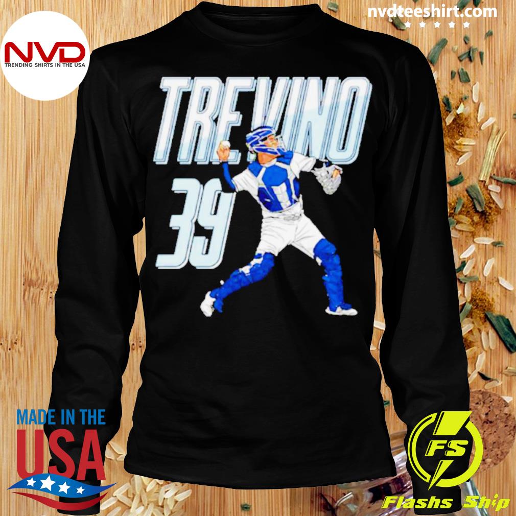 Jose Trevino 39 Name & Number Mlbpa Yankees Baseball Shirt