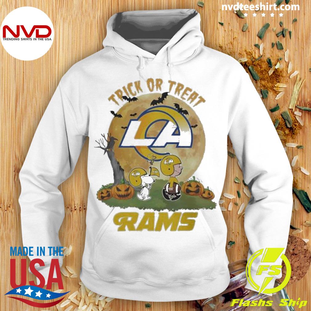 Snoopy Trick Or Treat Halloween Los Angeles Rams Shirt, hoodie, sweater,  long sleeve and tank top