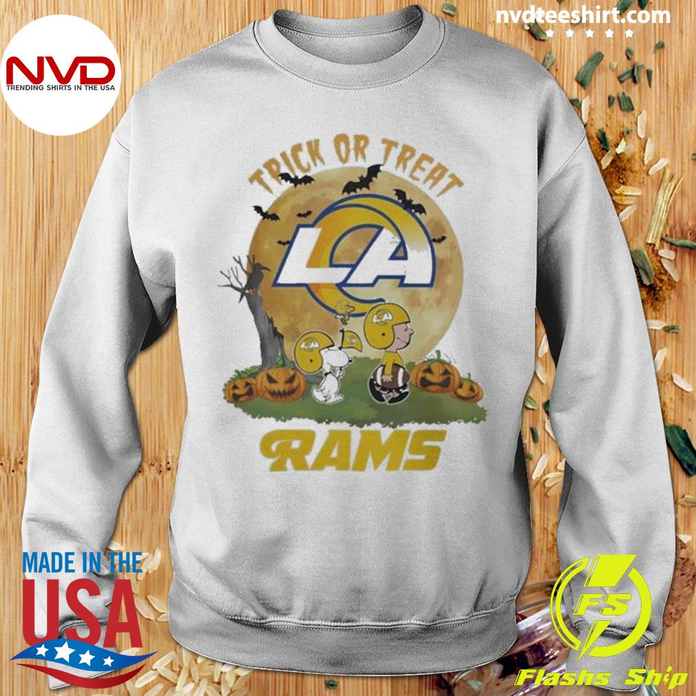 Snoopy Trick Or Treat Halloween Los Angeles Rams Shirt, hoodie, sweater,  long sleeve and tank top