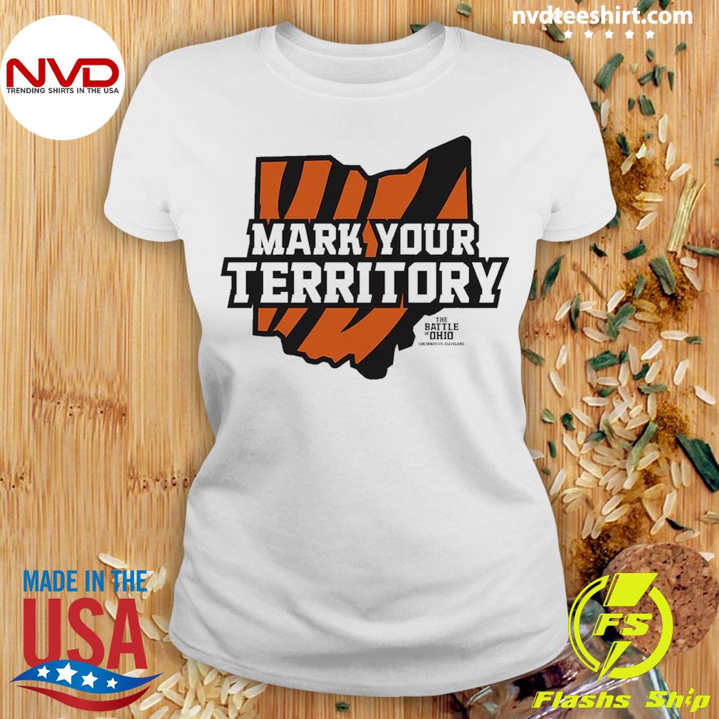 Mark Your Territory Cincinnati Bengals Shirt - Shibtee Clothing