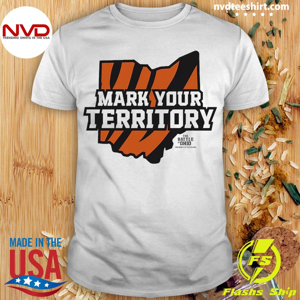 Mark Your Territory Cincinnati Bengals Shirt - Shibtee Clothing