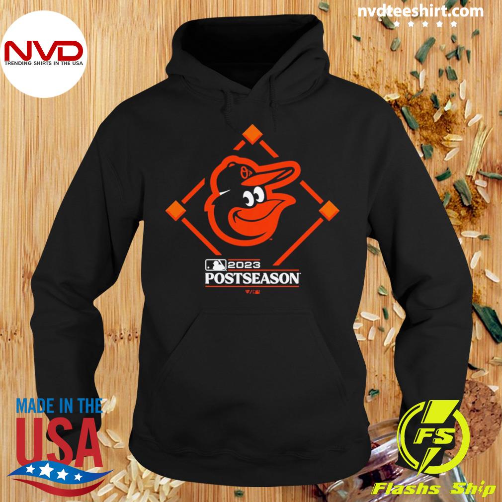 baltimore orioles orange 2023 postseason locker room shirt, hoodie,  sweater, long sleeve and tank top