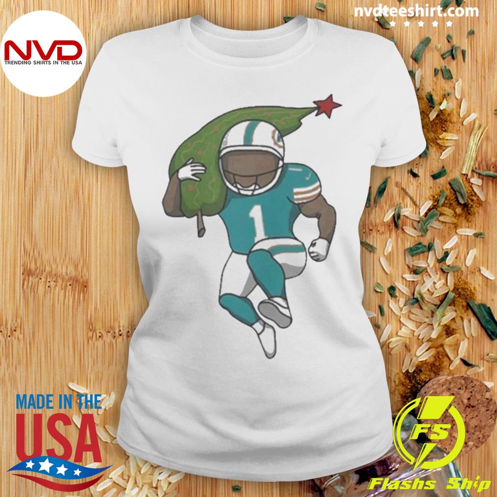 Official miami Dolphins NFL Christmas Logo Shirt - Limotees