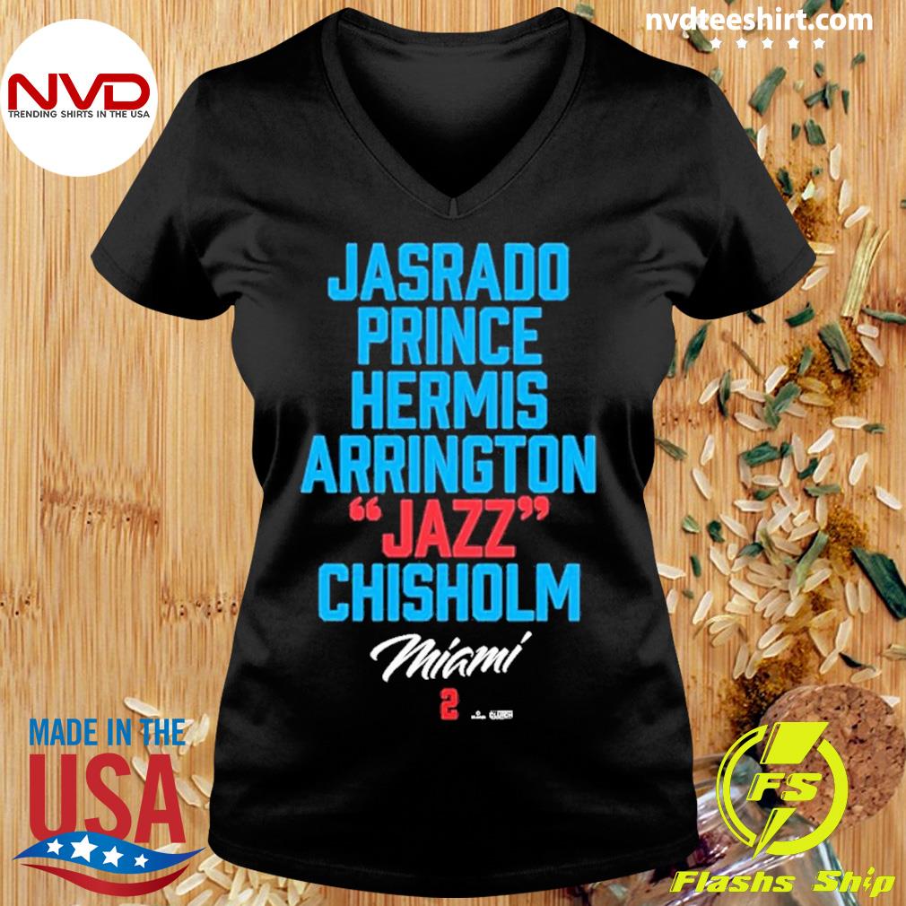 Jasrado Prince Hermis Arrington Jazz Chisolm Miami shirt - Limotees