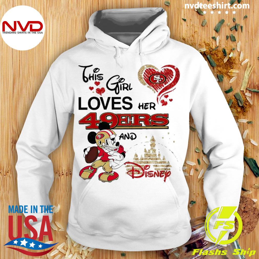 San Francisco 49ers Disney Mickey shirt, hoodie, sweater, long sleeve and  tank top