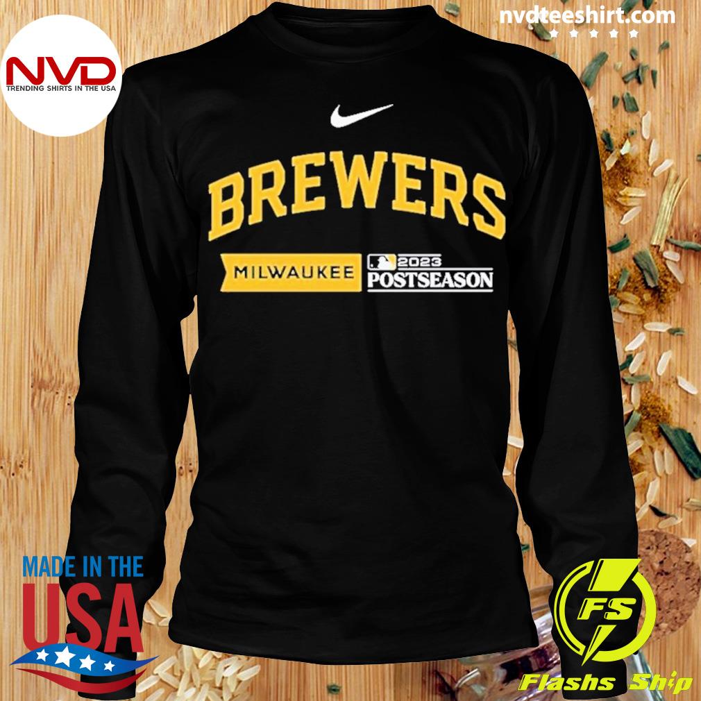 Milwaukee Brewers Nike Youth 2023 Postseason Authentic Collection