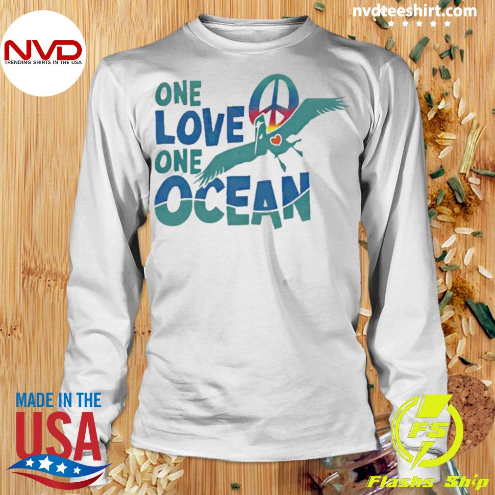 Jimmy Buffett one love one ocean shirt, hoodie, sweater, long sleeve and  tank top