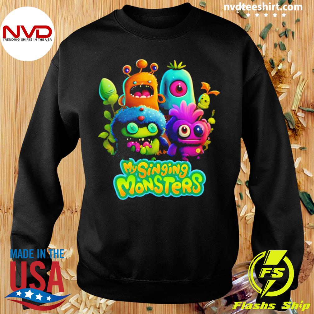  My Singing Monsters: Wubbox T-shirt : Clothing, Shoes