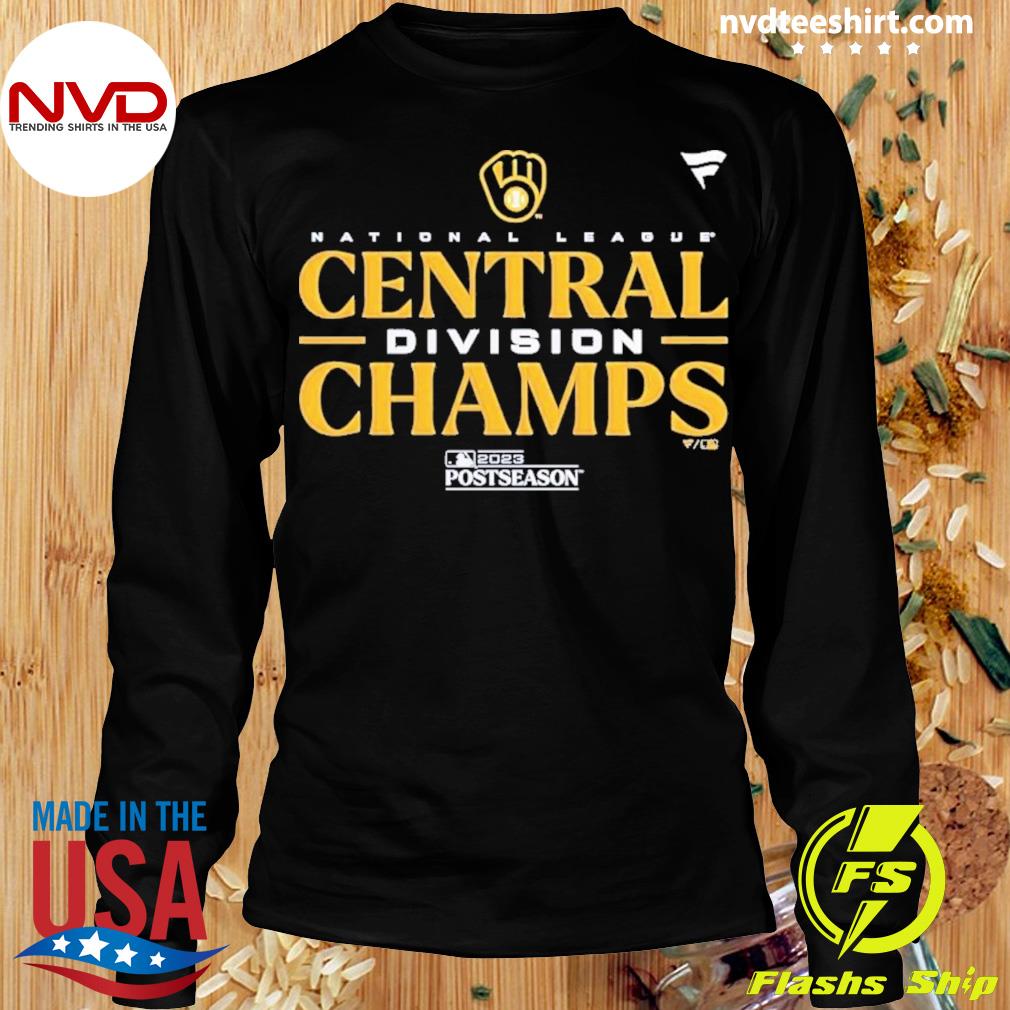 Official brewers MLB NL Central Division Champions 2023 Shirt, hoodie,  sweater, long sleeve and tank top