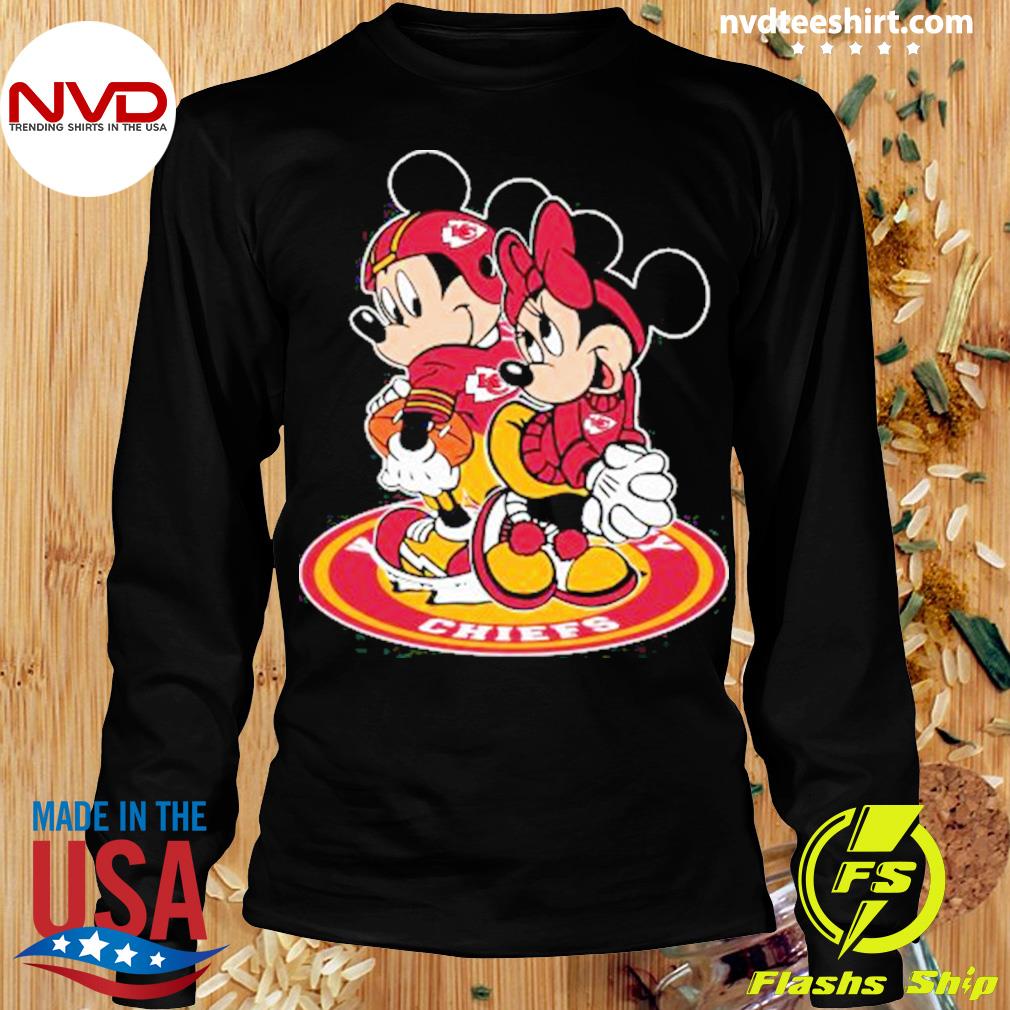 Nfl Kansas City Chiefs Mickey And Minnie Shirt