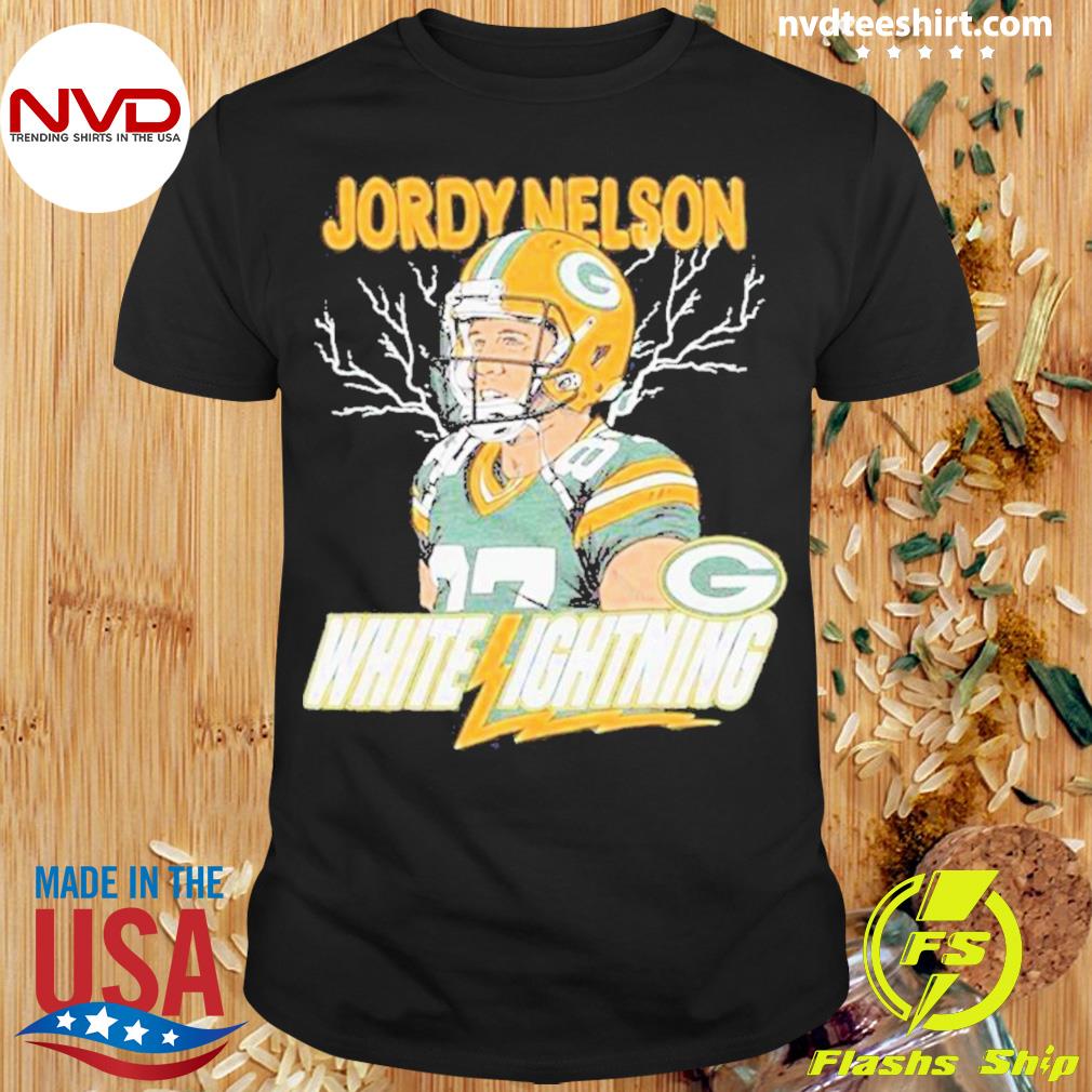 Packers Hof 2023 #87 Jordy Nelson White Lightning T-shirt,Sweater, Hoodie,  And Long Sleeved, Ladies, Tank Top