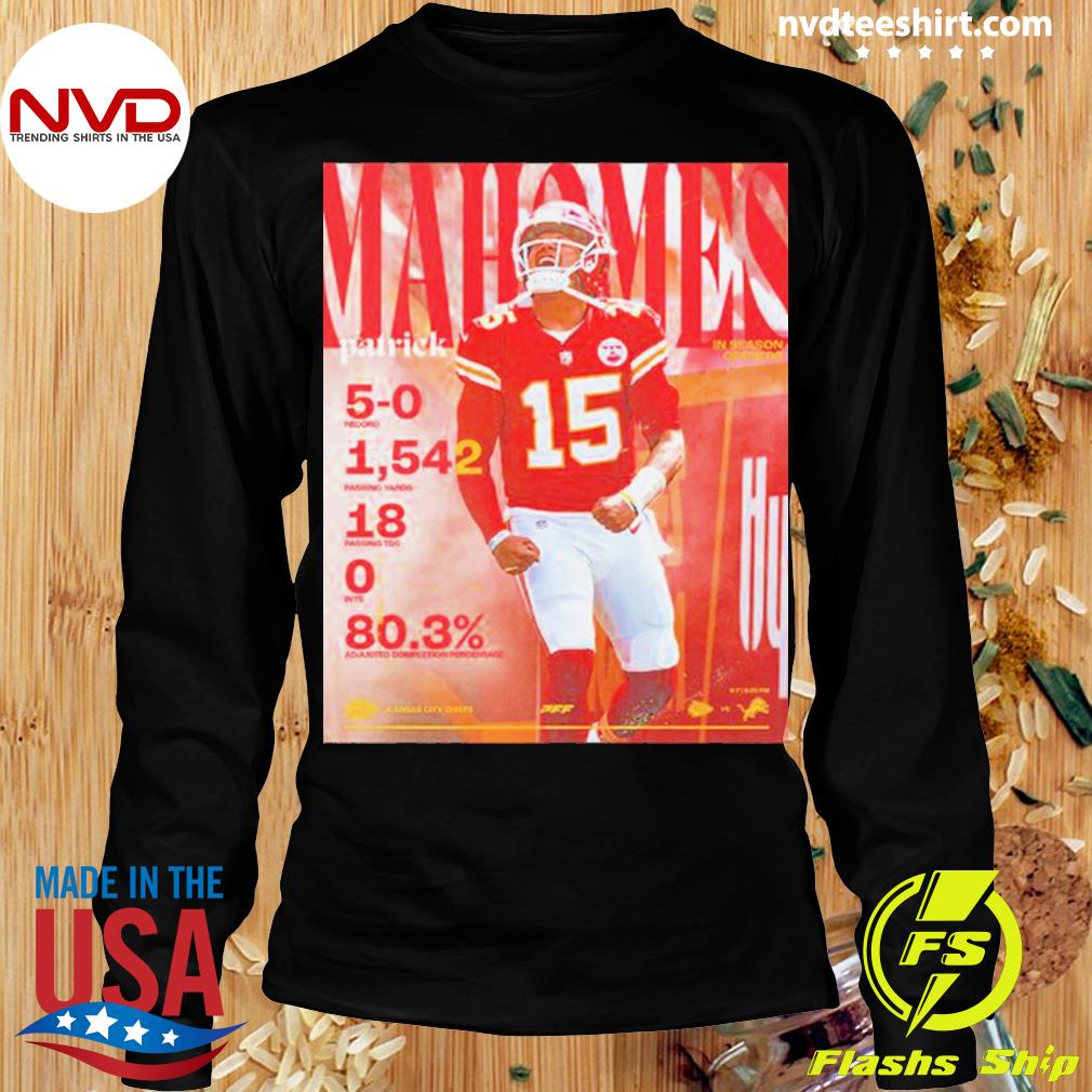 Patrick Mahomes Is Elite In Season Openers Kansas City Chiefs Shirt