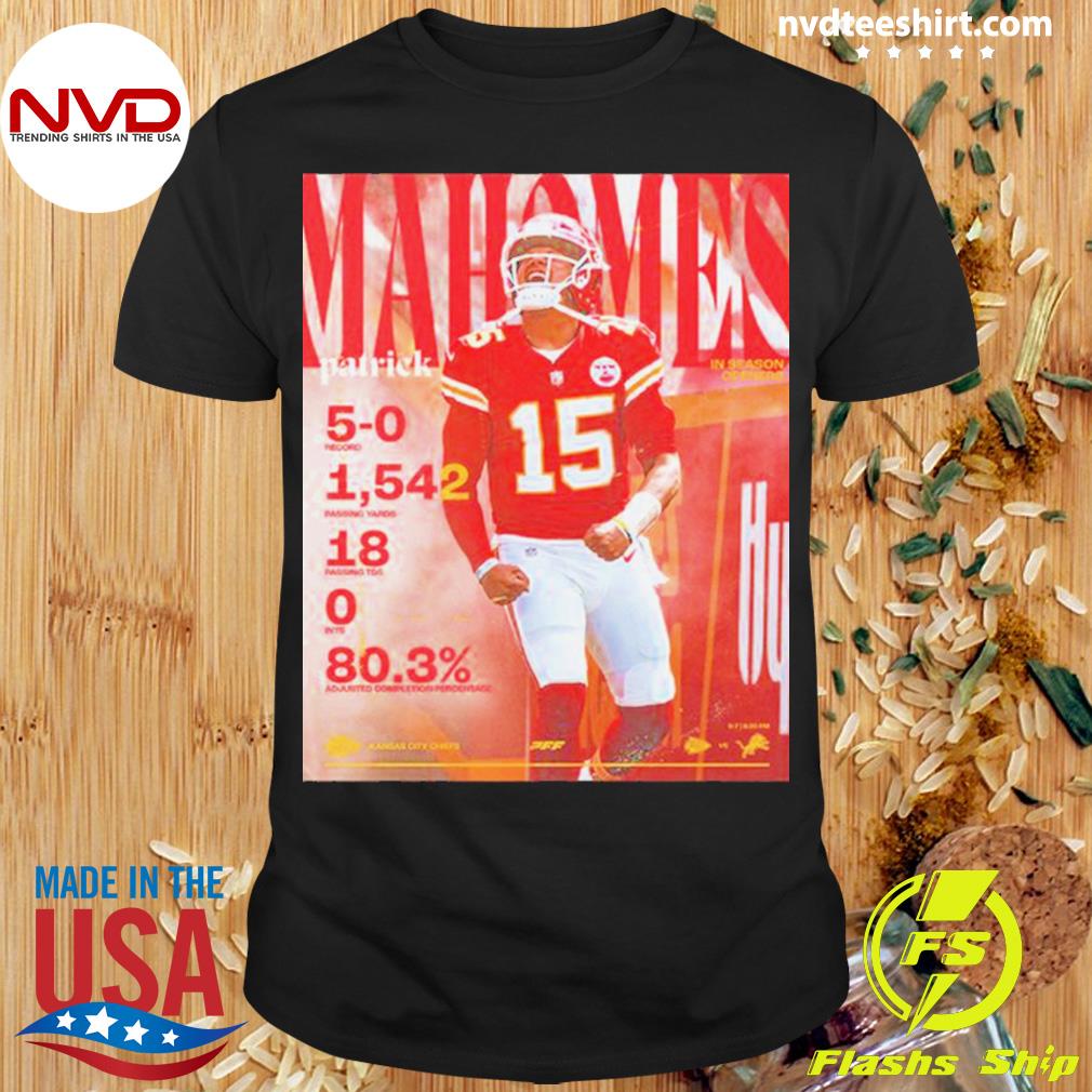 Official Patrick mahomes is elite in season openers Kansas city Chiefs T- shirt, hoodie, tank top, sweater and long sleeve t-shirt