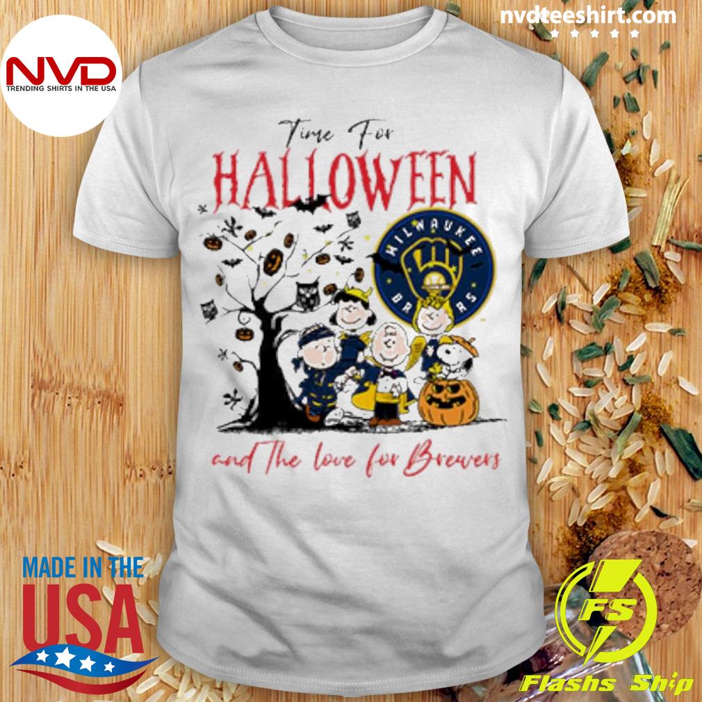 Official Peanuts Time For Halloween And The Love For Milwaukee