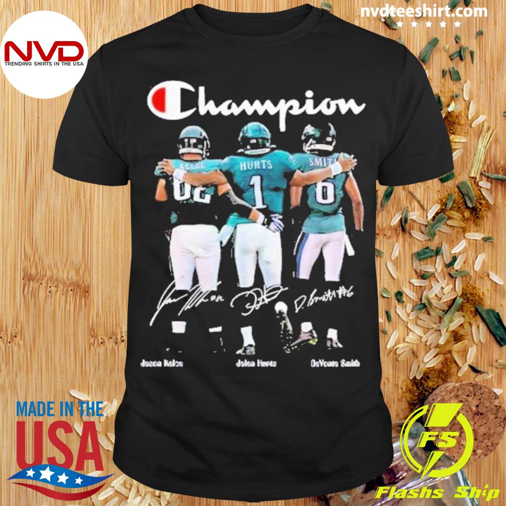 Philadelphia Eagles Jason Kelce – DeVonta Smith – Jalen Hurts T-Shirt,  hoodie, sweater, long sleeve and tank top