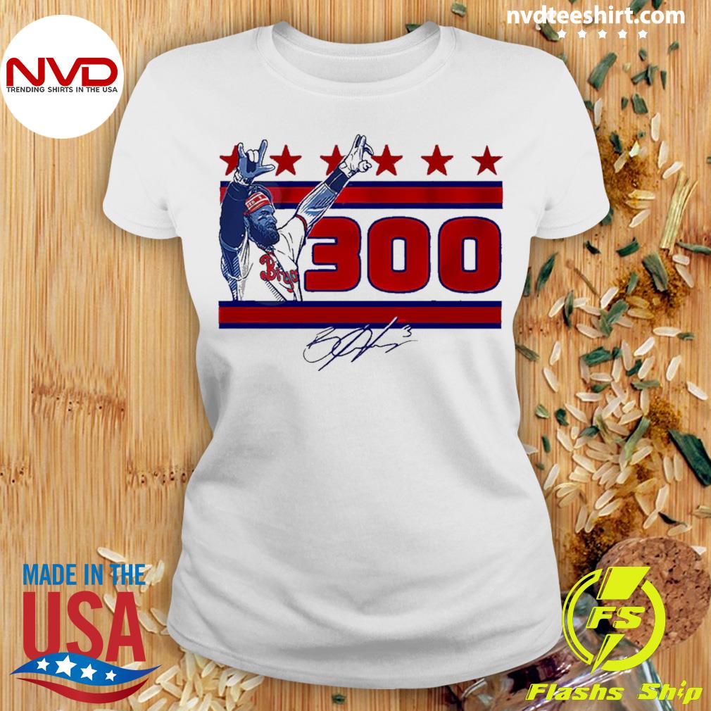 Bryce Harper 300 Philadelphia Phillies Signature Shirt - Shibtee