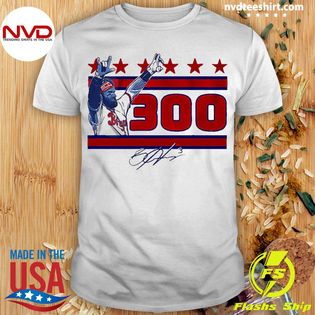 Bryce Harper 300 Philadelphia Phillies Signature Shirt - Shibtee Clothing