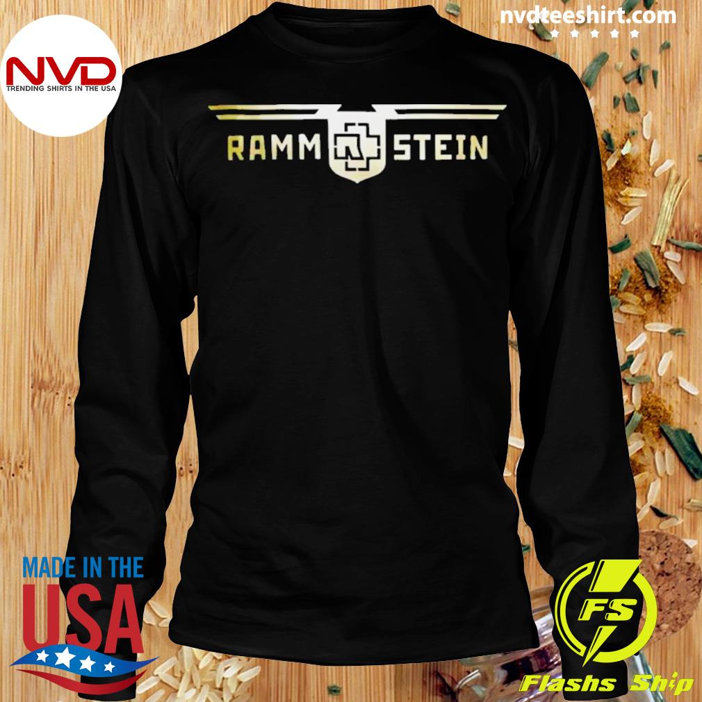 Rammstein Merch Rammstein Logo 2023 T-shirt,Sweater, Hoodie, And Long  Sleeved, Ladies, Tank Top