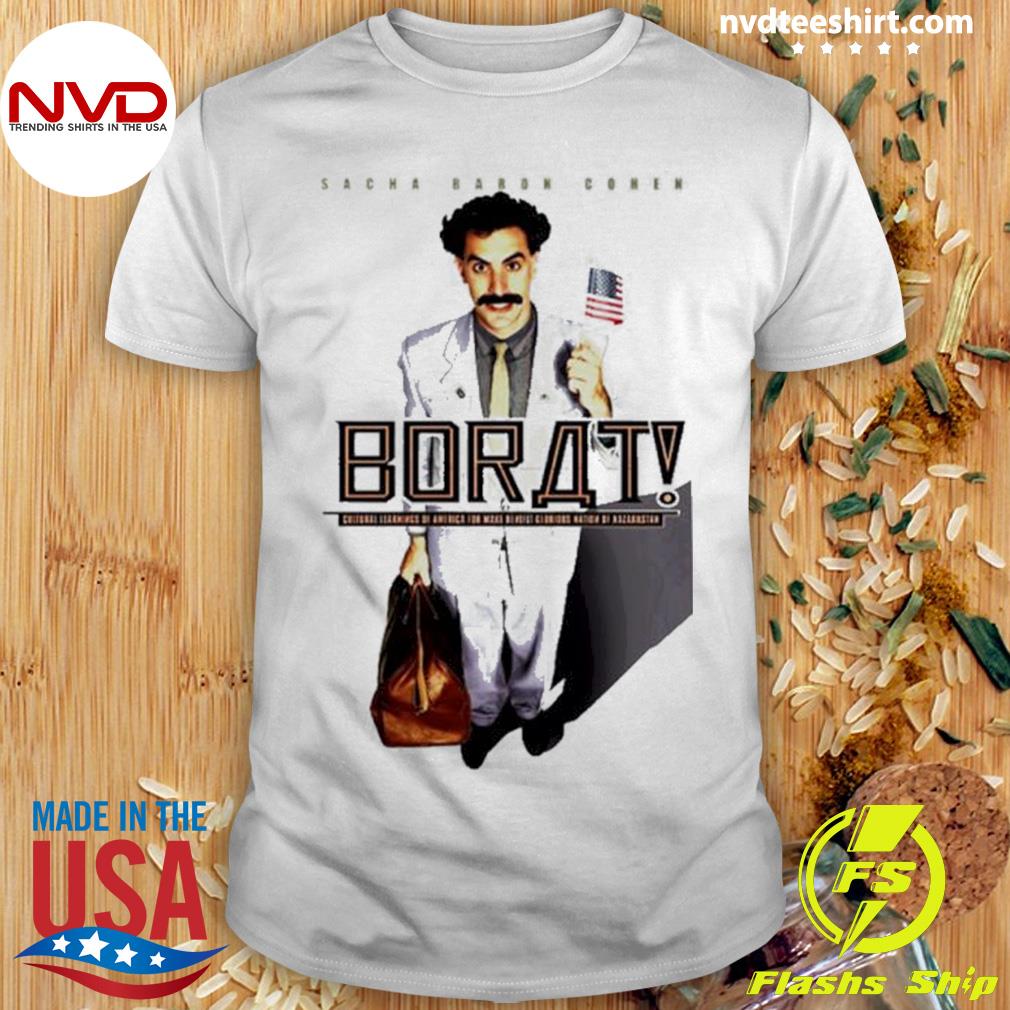 Borat ボラット Tシャツ サシャバロンコーエン WACKOMARIA Borat ボラット Tシャツ サシャバロンコーエン WACKOMARIA